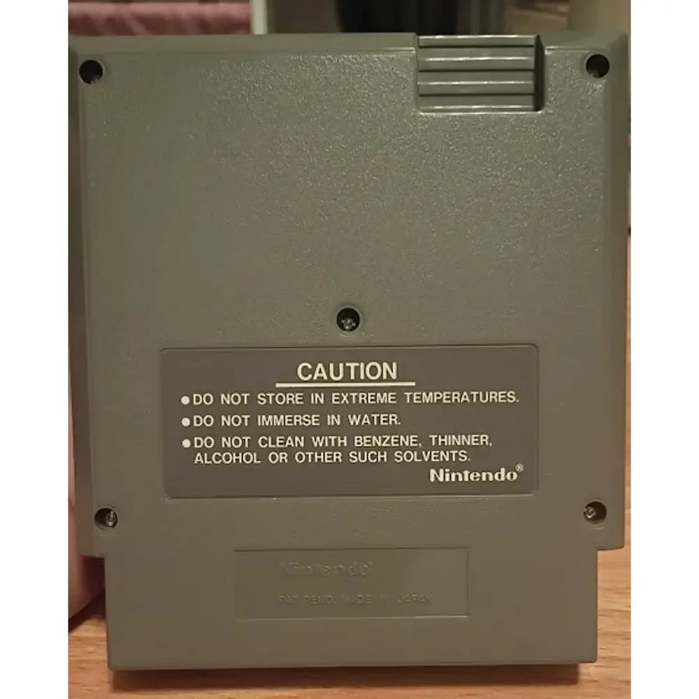 Metroid NES Nintendo 5 Screw Authentic Tested Working Cartridge Made in Japan